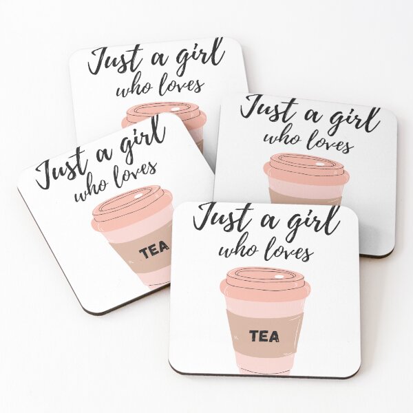 Item preview, Just a Girl Who Loves Tea designed and sold by ThatSlyguy77.
