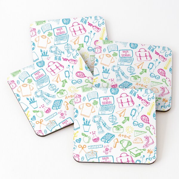Item preview, A Design for Preppy School Supplies patterns designed and sold by MorDesigner.
