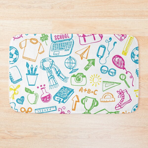 Item preview, A Design for Preppy School Supplies patterns designed and sold by MorDesigner.
