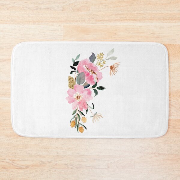 Item preview, Seamless Pink peony left side bunch designed and sold by PalomaHealing24.