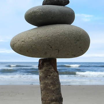 Artwork thumbnail, Balanced Rocks by Caye Harrison