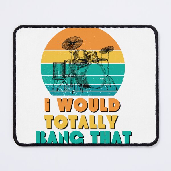 Item preview, Funny Quote Retro Drums designed and sold by GarnersDesigns.