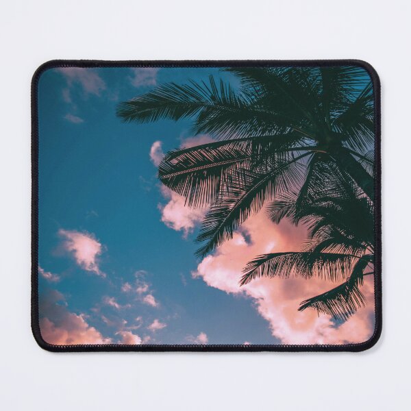 Item preview, brazil beach palm trees red sunset designed and sold by Asombrosa.