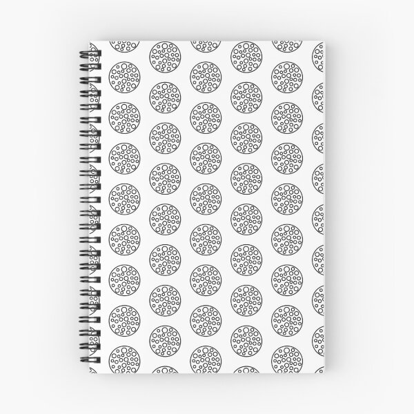 Item preview, Planet Mercury Pattern (BLACK DESIGN) designed and sold by EleannaInSpace.