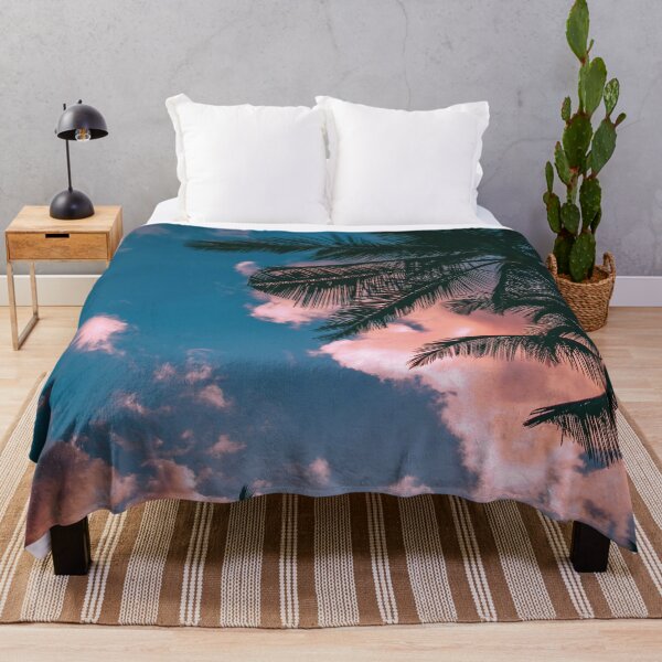 Item preview, brazil beach palm trees red sunset designed and sold by Asombrosa.