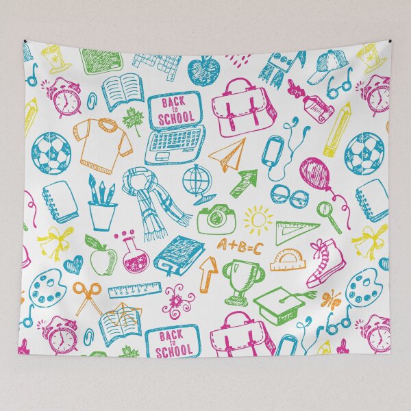 Item preview, A Design for Preppy School Supplies patterns designed and sold by MorDesigner.