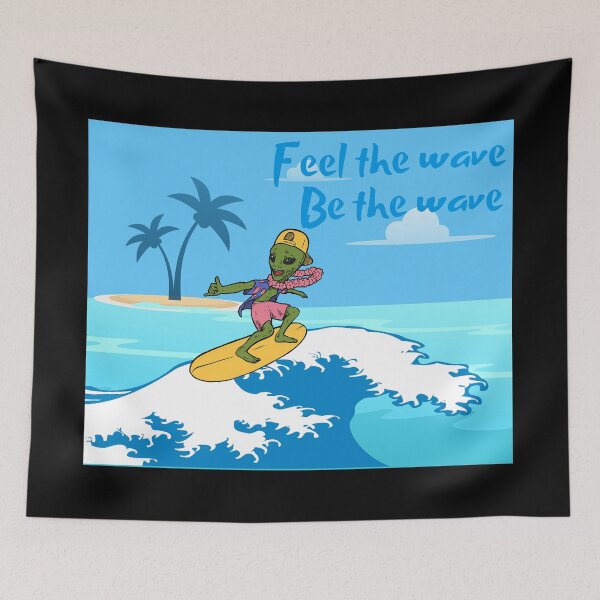 Item preview, Summer Waves Summer Cool Fun Retro Vacation Beach designed and sold by kubix81.
