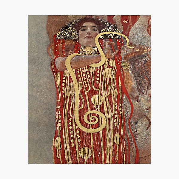 Item preview, Hygie de Gustav Klimt designed and sold by PuzzleWuzzle.