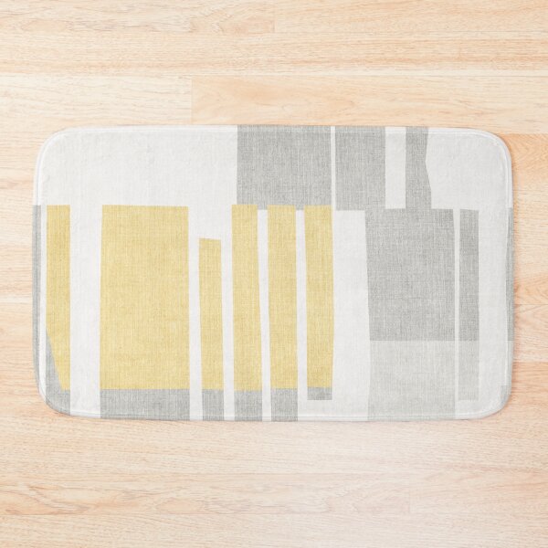 Item preview, Abstract Yellow and Grey Shreds designed and sold by FAROSSTUDIO.