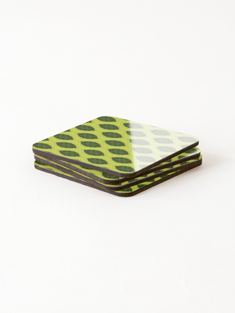 Thumbnail 4 of 5, Coasters (Set of 4), of Patterns pattern designed and sold by Library101.