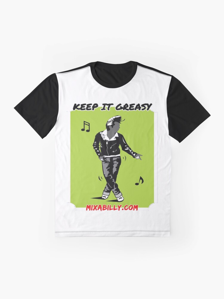 Thumbnail 4 of 5, Graphic T-Shirt, Keep It Greasy designed and sold by catass.