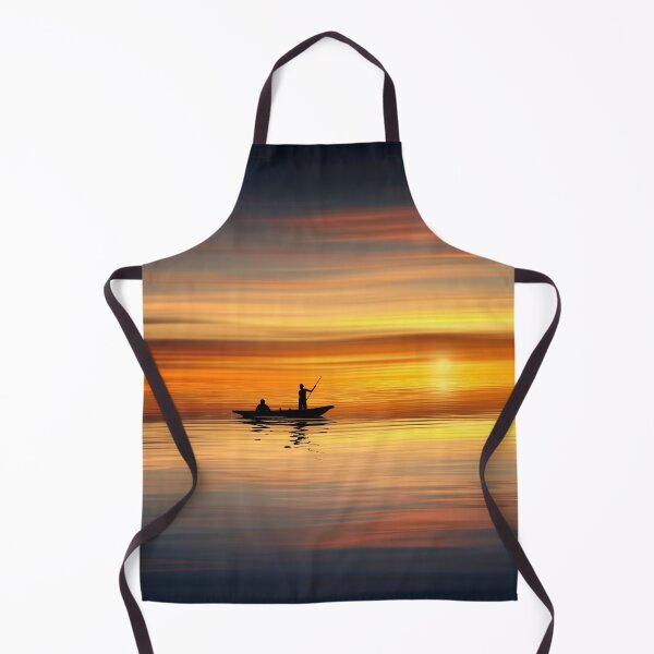 Artikelvorschau, Boot in einem glasigen Sonnenuntergang entworfen und verkauft von Taceo10.