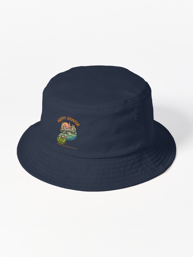 Hoppy Camper Frog Camping Bucket Hat for Sale by CampK80
