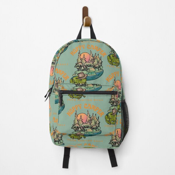 Item preview, Hoppy Camper Frog Camping designed and sold by CampK80.
