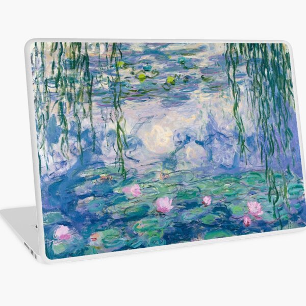 Water Lilies Claude Monet Fine Art Laptop Skin
