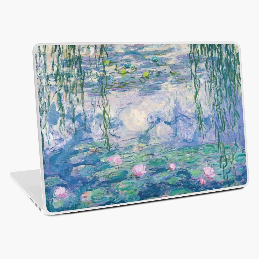 Water Lilies Claude Monet Fine Art | Laptop Skin