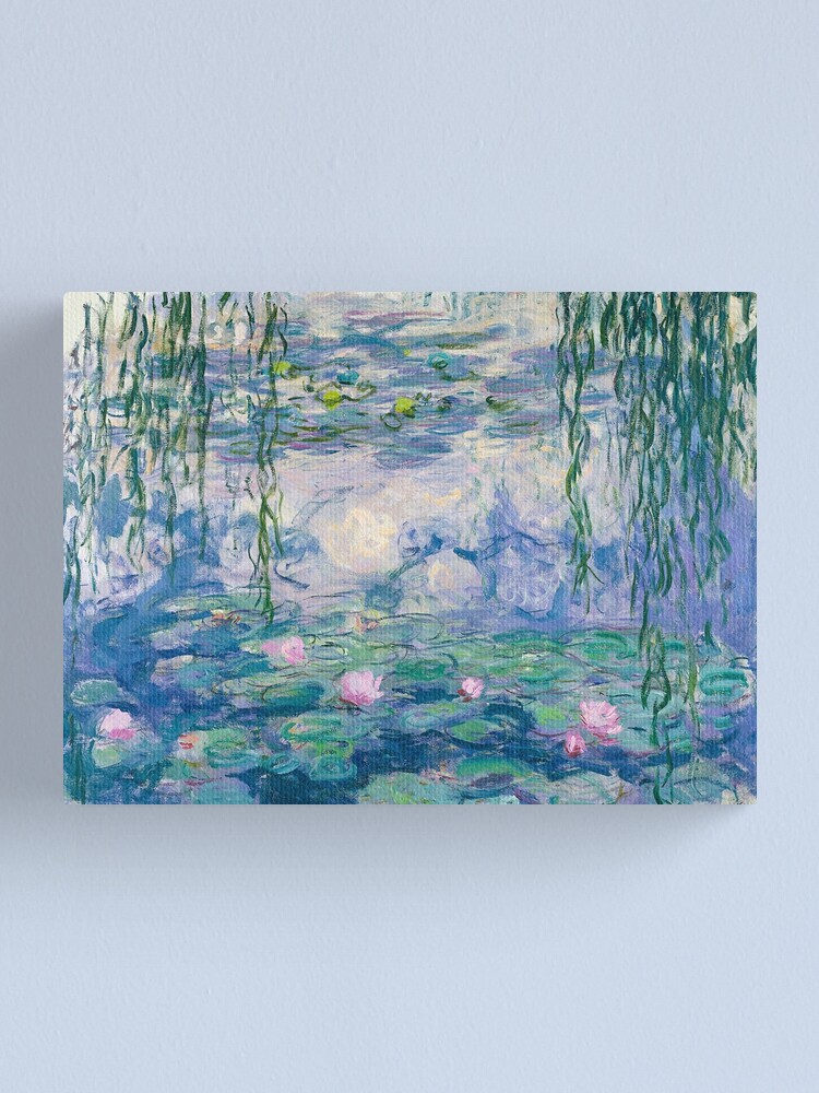 Alternate view of Water Lilies Claude Monet Fine Art Canvas Print