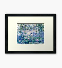 Water Lilies Claude Monet Fine Art Framed Print