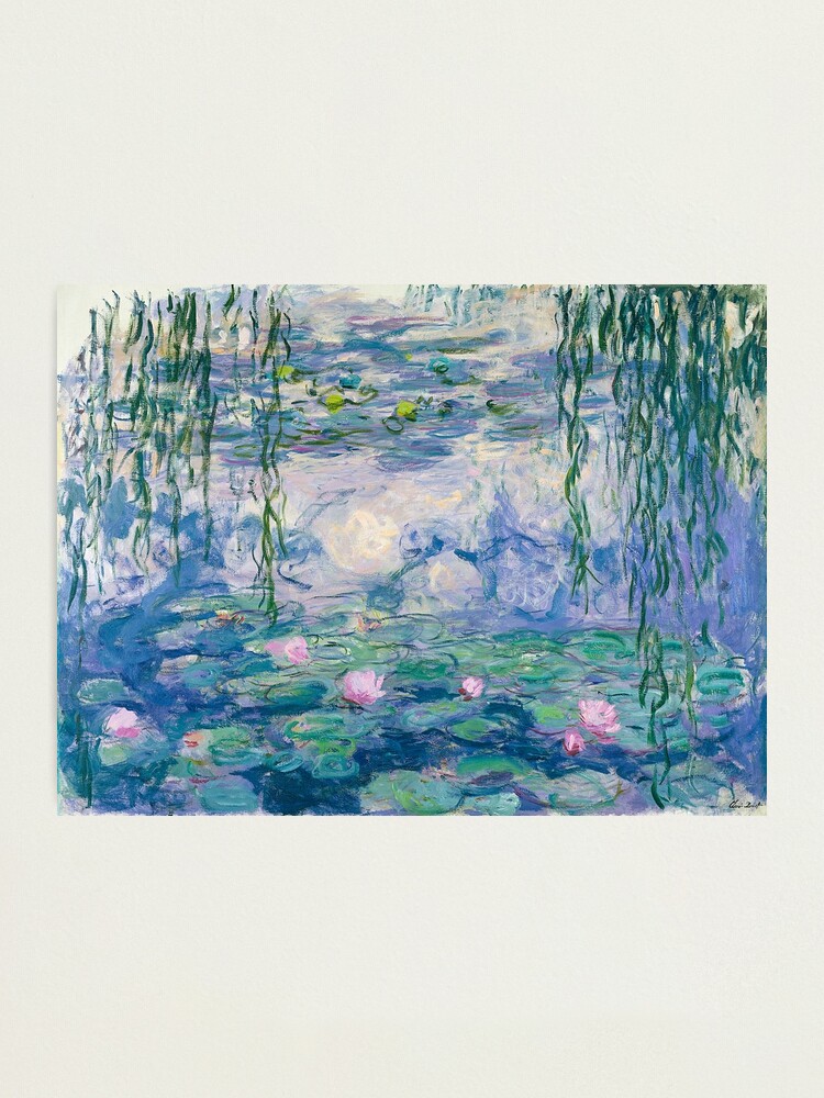Alternate view of Water Lilies Claude Monet Fine Art Photographic Print