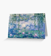 Water Lilies Claude Monet Fine Art Greeting Card