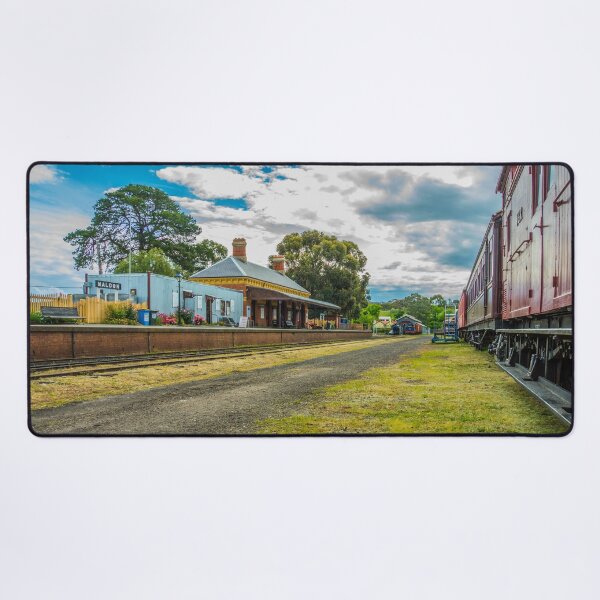 Item preview, Maldon Station in Springtime designed and sold by Steven Jodoin.