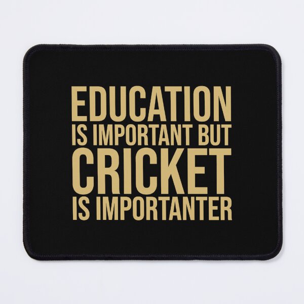 Item preview, Cricket Is Importanter Sticker designed and sold by pkelseysi.