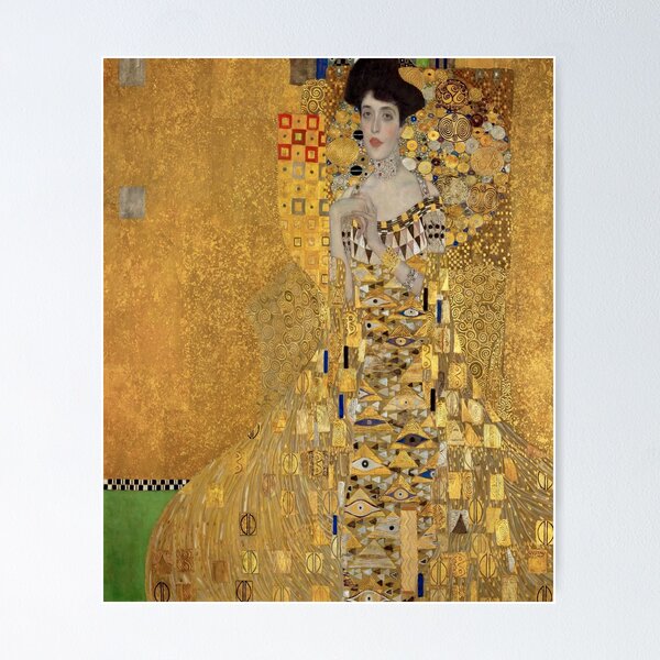 Aperçu de l'œuvre Portrait d'Adèle Bloch-Bauer Gustav Klimt créée et vendue par PuzzleWuzzle.