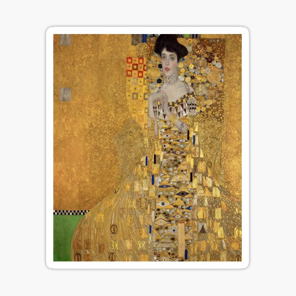 Aperçu de l'œuvre Portrait d'Adèle Bloch-Bauer Gustav Klimt créée et vendue par PuzzleWuzzle.