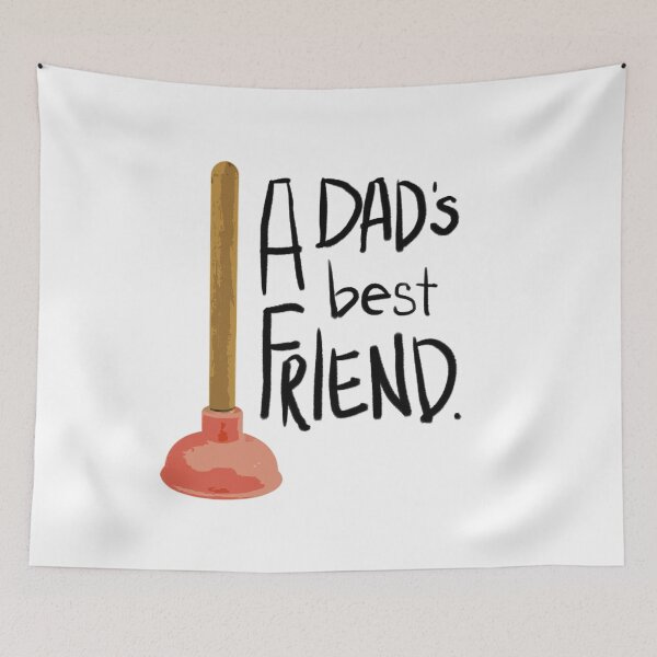 Item preview, A Dad's Best Friend designed and sold by Boundliss.