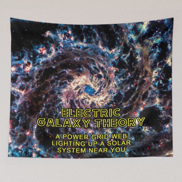 Artikelvorschau, ELEKTRISCHE GALAXIENTHEORIE - Definition - JWST - NGC 7496 entworfen und verkauft von DEL-Productions.