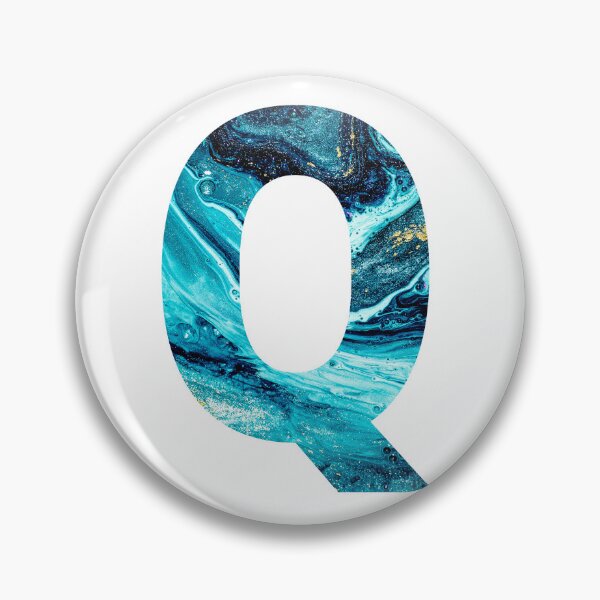 Item preview, The Letter Q Marble Font designed and sold by smiledeer78.