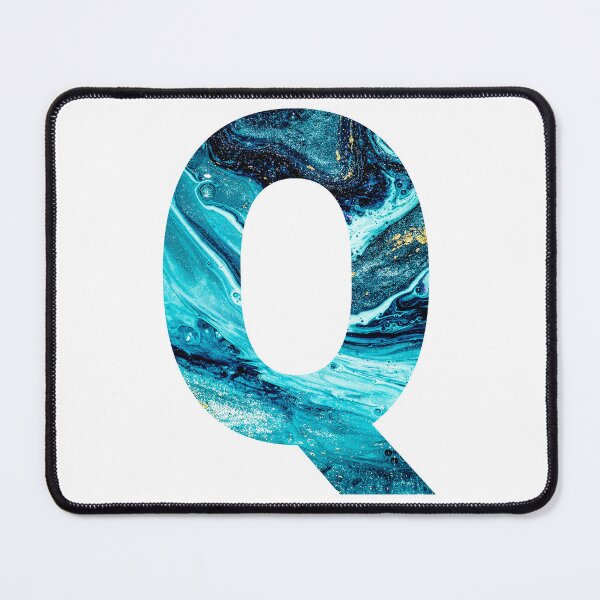Item preview, The Letter Q Marble Font designed and sold by smiledeer78.