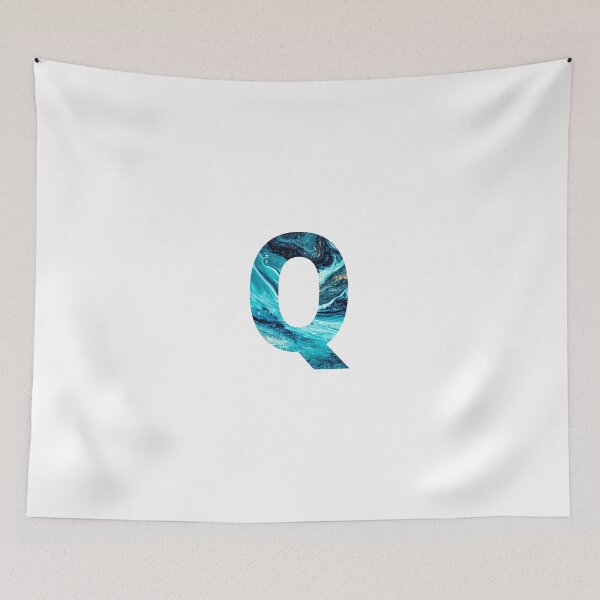 Item preview, The Letter Q Marble Font designed and sold by smiledeer78.