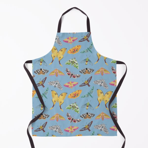 Item preview, Small Blue Moth Pattern designed and sold by wedew3.
