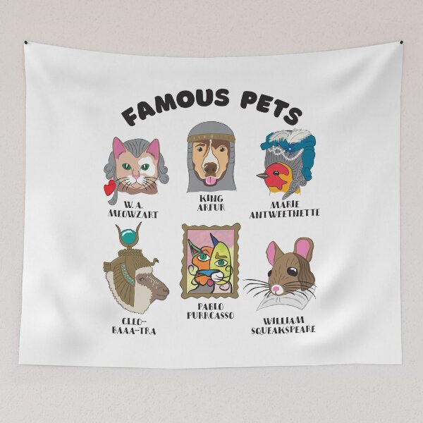 Item preview, Famous Pets designed and sold by oddgoosedesigns.