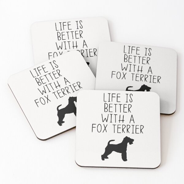 Item preview, Life Is Better With A Fox Terrier designed and sold by kindxinn.