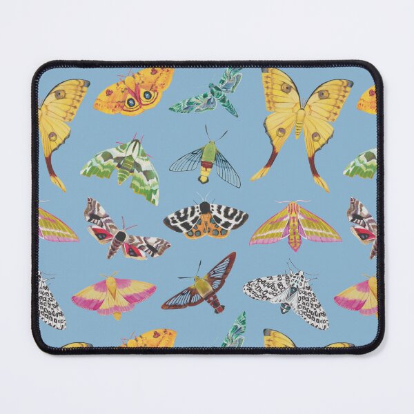 Item preview, Big Blue Moth Pattern designed and sold by wedew3.