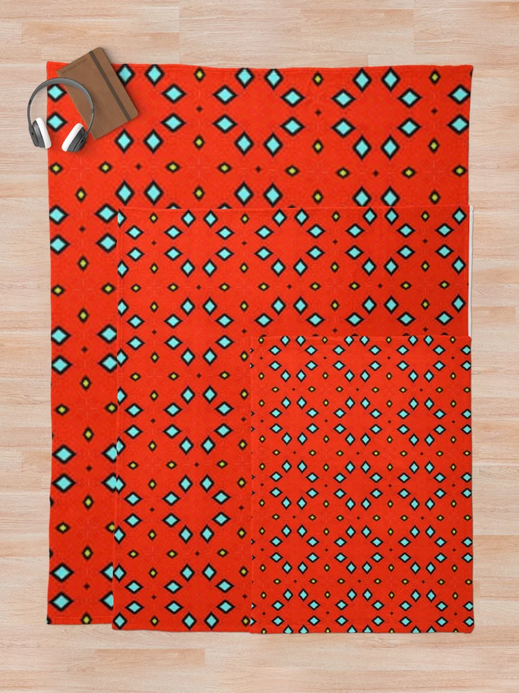 Thumbnail 5 of 6, Throw Blanket, Patterns pattern designed and sold by Library101.