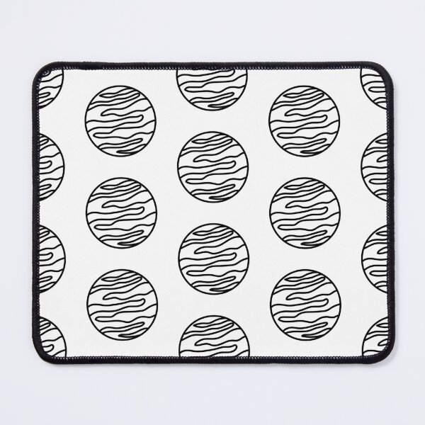 Item preview, Planet Venus Pattern (BLACK DESIGN) designed and sold by EleannaInSpace.