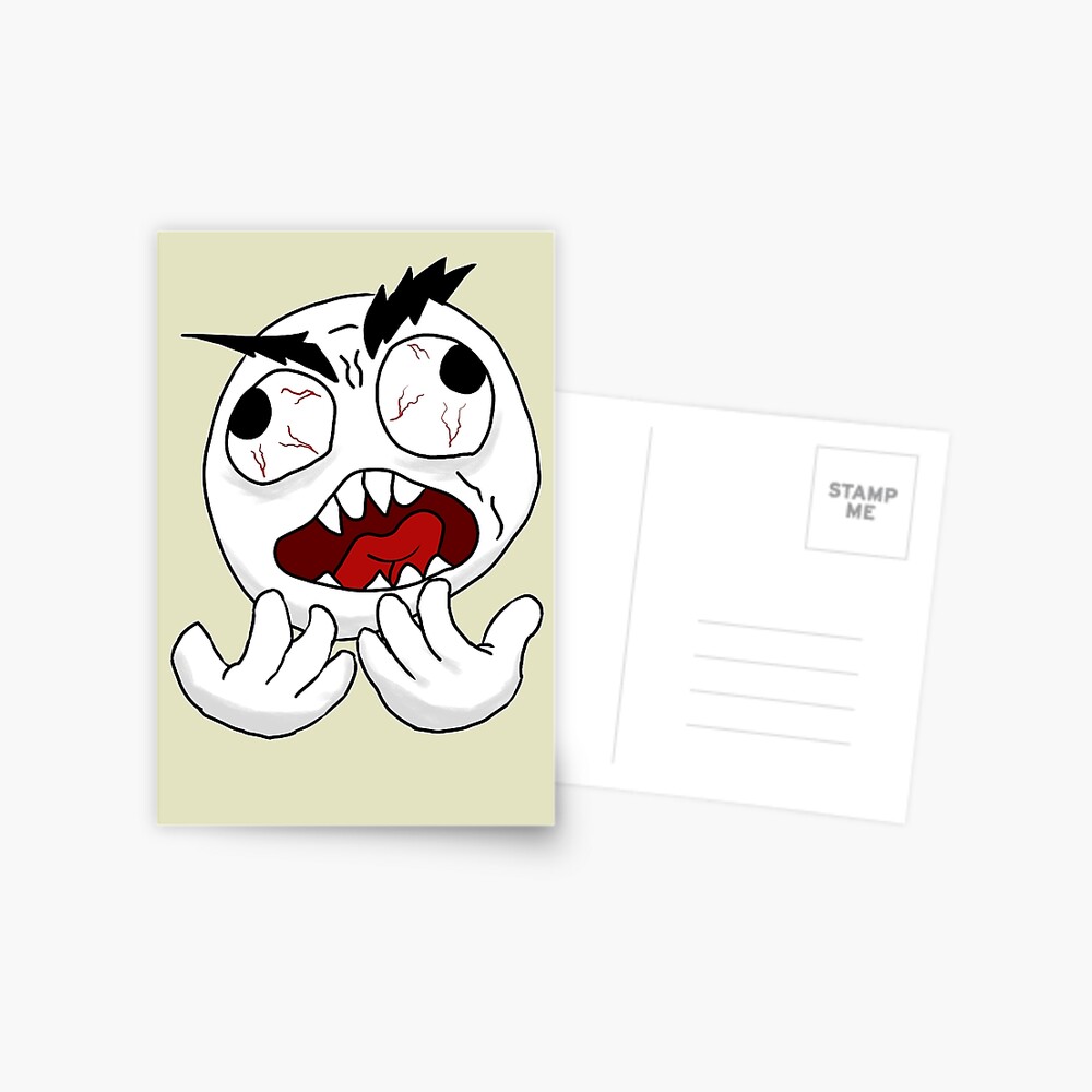 Troll face, funny and unique meme design. Sticker for Sale by  IloveMonsters