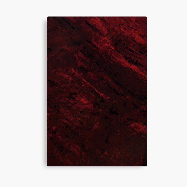 Red Leather Canvas Print