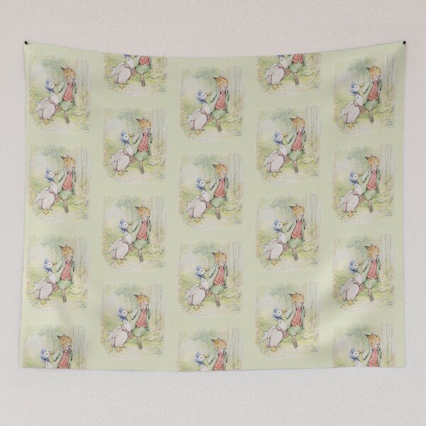 Item preview, Jemima Puddleduck with the Fox designed and sold by vintageemporium.