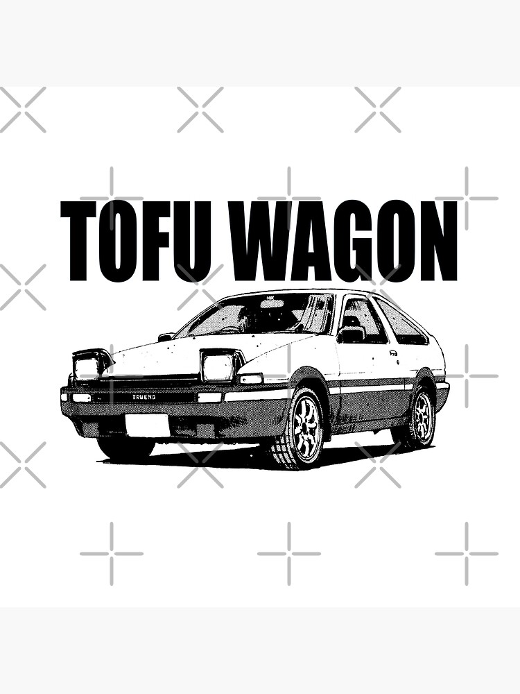 Initial D Manga Panel AE86 VS RX7 Tote Bag for Sale by GeeknGo