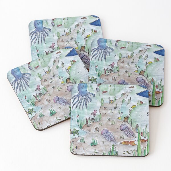 Item preview, Life under the sea designed and sold by Cat-Art-Sis.