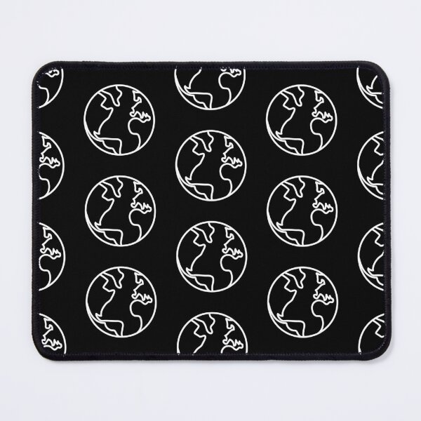 Item preview, Planet Earth Pattern (WHITE DESIGN) designed and sold by EleannaInSpace.
