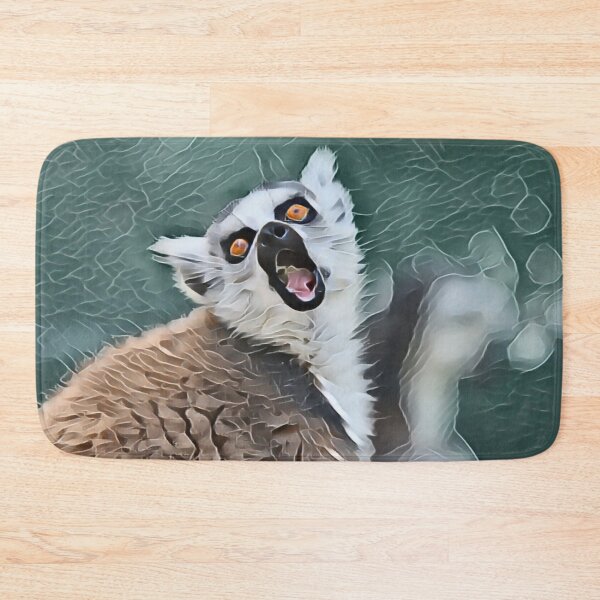 Item preview, Lemur Lunch In Gemstone designed and sold by Fearless-Fox.