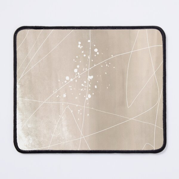 Item preview, Minimalist Brush Strokes Modern Beige Line Abstract Art designed and sold by SatoriFactor.