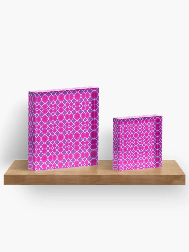 Thumbnail 3 of 5, Acrylic Block, Patterns pattern designed and sold by Library101.