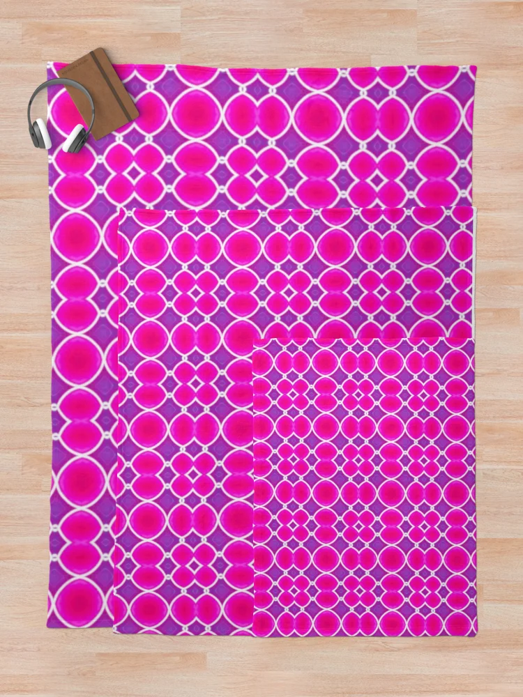 Thumbnail 5 of 6, Throw Blanket, Patterns pattern designed and sold by Library101.