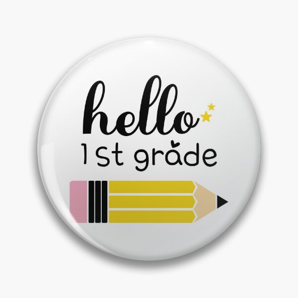 Item preview, Hello 1st grade, Back to School, First day of School designed and sold by BlueDiamond-19.